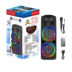 Ailiang Portable Wireless Karaoke Speaker KOLAV-F2805 with Mic Black Ailiang Portable Wireless Karaoke Speaker KOLAV-F2805 with Mic Black